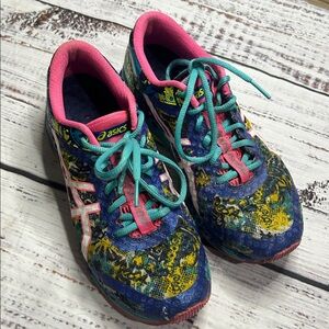 Asics Gel Noosa Tri 11 Womens 7.5 US Shoes Road Race Trainer Blue Pink